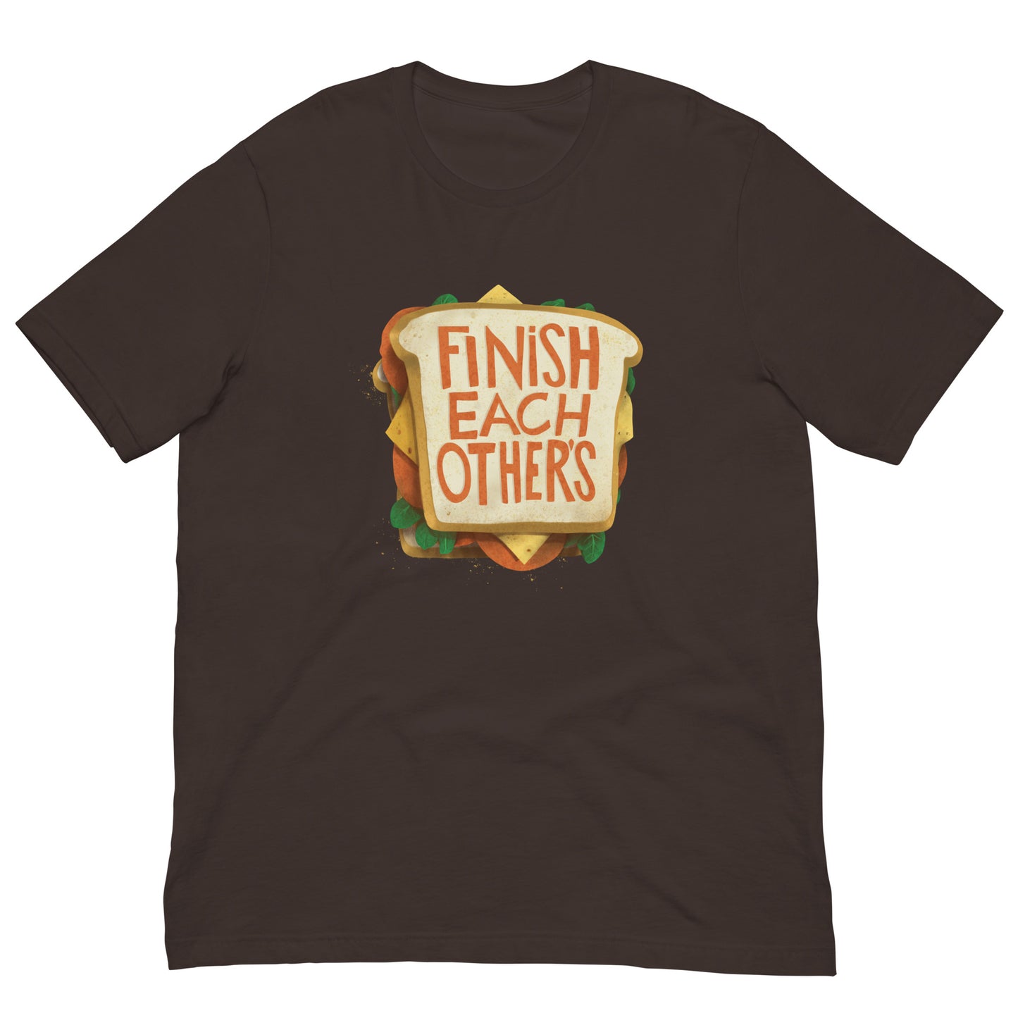 Finish Each Other Sandwiches. Frozen. Disney Inspired T-Shirt.