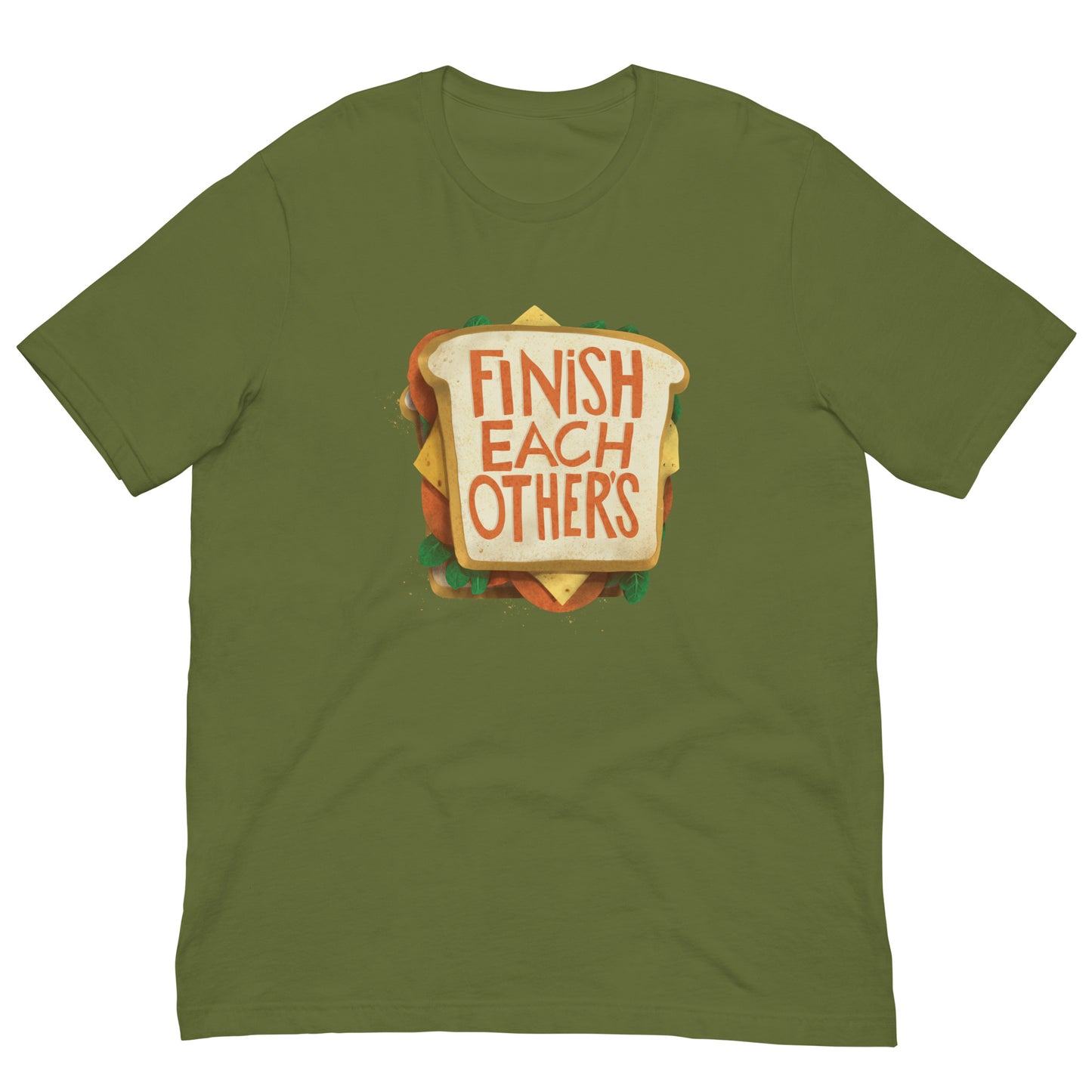 Finish Each Other Sandwiches. Frozen. Disney Inspired T-Shirt.